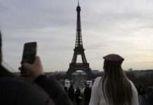 Eiffel Tower shut as French workers embark on strike