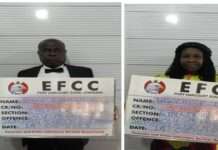 EFCC arraigns couple for N500m fraud