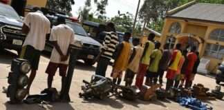 NSCDC arrests railway infrastructure vandals, illegal vandals in Abuja