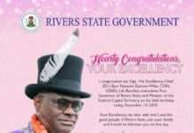 Fubara Congratulates Wike @56 amid Rivers crisis