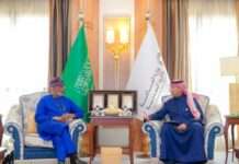 PHOTOS: Alake holds bilateral talks with Saudi ministers on mining devt