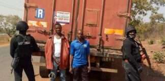 NSCDC arrests two rail track vandals