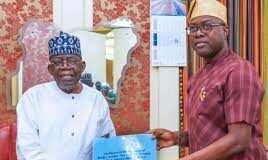 Just in: Makinde presents report of Bodija explosion to Tinubu