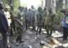 Nigerian Army troops dismantle illegal oil bunkering site in Etche, Rivers