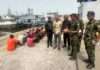 Navy arrests 11 suspects in Rivers for attempting to construct illegal refinery