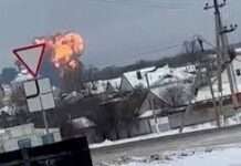 Plane carrying 65 “prisoners” crashes