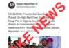 DHQ denies allegations of Guards Brigade on high alert amid coup suspicions