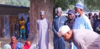 Zulum shares N100m, wrappers to vulnerable women, widows in Damasak