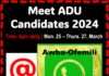 ITREALMS, Awba-Ofemili Chatroom partner on Meet ADU candidates’24