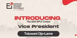 Ekiti Lady, Toluwani Ojo-Lanre, secures EPLF Fellowship, emerges Vice-president