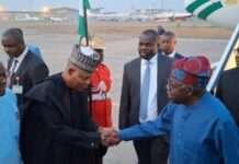 Tinubu returns to Abuja after two weeks abroad