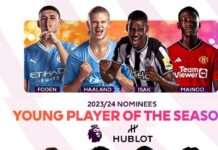 Palmer, Mainoo, Saka nominated for Premier League Young Player of the Season