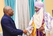 Fubara felicitates Sanusi on “reinstatement” as Emir of Kano