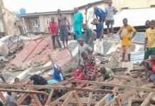 Just in: Many worshippers feared killed in Lagos mosque collapse