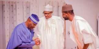 2027: Atiku, Tambuwal, other PDP stakeholders visit Buhari in Daura