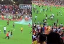 NPFL: Rangers-Enyimba match abandoned over pitch invasion