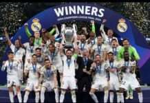 Champions League: Real Madrid beat Dortmund for 15th title Real Madrid captain Nacho lifts the Champions League trophy after their win over Borussia Dortmund at Wembley. Julian Finney - UEFA/UEFA via Getty Images