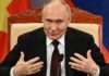 Putin warns South Korea against arming Ukraine