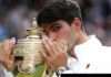 Alcaraz crushes Djokovic to retain Wimbledon title