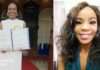 Brilliant Nigerian lady breaks 100-year-old record of India University, bags masters degree with distinction