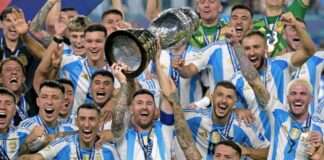 Argentina win record 16th Copa America title, beat Colombia 1-0 after Messi gets hurt