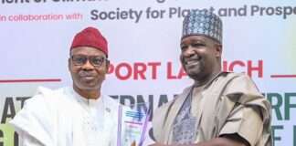 Lagos wins “State with Best Climate Governance Performance”