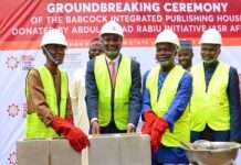 ASR Africa begins N280m publishing house construction at Babcock University