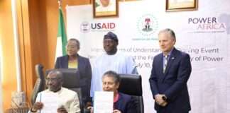USAID signs MOU with the Ministry of Power, pledges ₦115.2bn ($75 Million) for electricity reforms and clean energy transition