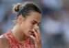 World No. 3 Aryna Sabalenka announces withdrawal from Wimbledon