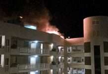 “Unauthorised” chopper crashes into Hilton hotel