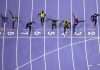Noah Lyles wins a historically close Olympic 100-meter sprint by five-thousandths of a second