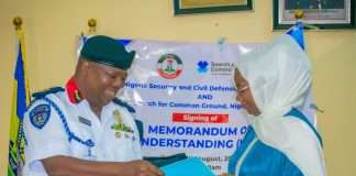 NSCDC partners SFCG in strengthening early warning response during conflict