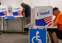 First in-person votes cast in US presidential election