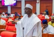 Ndume fires another shot, scores own goal: “It’s only in Nigeria that politicians steal money, walk freely and are celebrated”