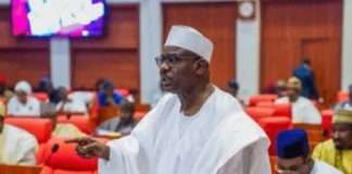 Ndume fires another shot, scores own goal: “It’s only in Nigeria that politicians steal money, walk freely and are celebrated”