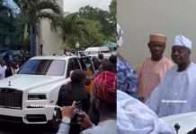 70th birthday: Bishop Oyedepo receives a gift of brand new 2023 Rolls royce cullinan