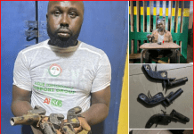 Just In: Police arrest political thugs, recover firearms ahead of voting in Edo guber election