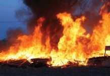 Tears as Customs officer, wife, four kids die in Osun fire