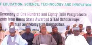 Borno sponsors 180 on postgraduate studies to Malaysia, India