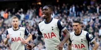 London derby: Tottenham defeats West Ham as Mohammed Kudus sees red