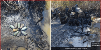 Nigerian Navy intensifies crackdown on illegal refineries in Delta State