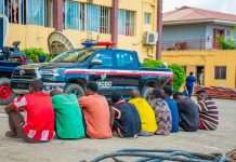 NSCDC arrests nine vandals in Abuja