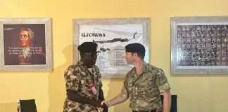 UK donates N1bn Technical equipment to the Nigerian Army, trains soldiers on counter-insurgency strategies