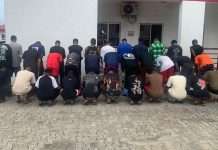 EFCC arrests 33 suspected internet fraudsters, seizes fake dollars in PH