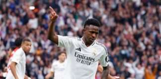 Vinicius hat-trick helps Real Madrid to win over Osasuna