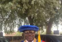Mission Accomplished: Eddy Ademosu tucks PhD in his kitty
