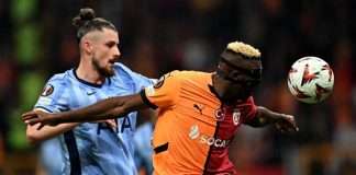 Osimhen scores brace as Galatasaray down Spurs to go tops of Europa League