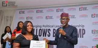 Ekiti Lady, Toluwani Rita Ojo-Lanre, clinches Overall Best Fellow at Emerging Political Leaders Fellows 2024 in Nigeria
