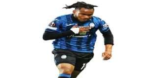 Nigeria’s Lookman scores twice as Atalanta beat Napoli 3-0