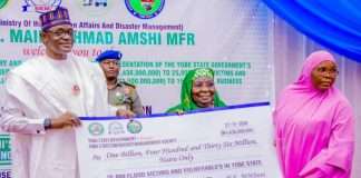 Buni Launches Disbursement of N2. 9 Billion Support to Flood Victims, Vulnerable Persons and Small Scale Business Owners
